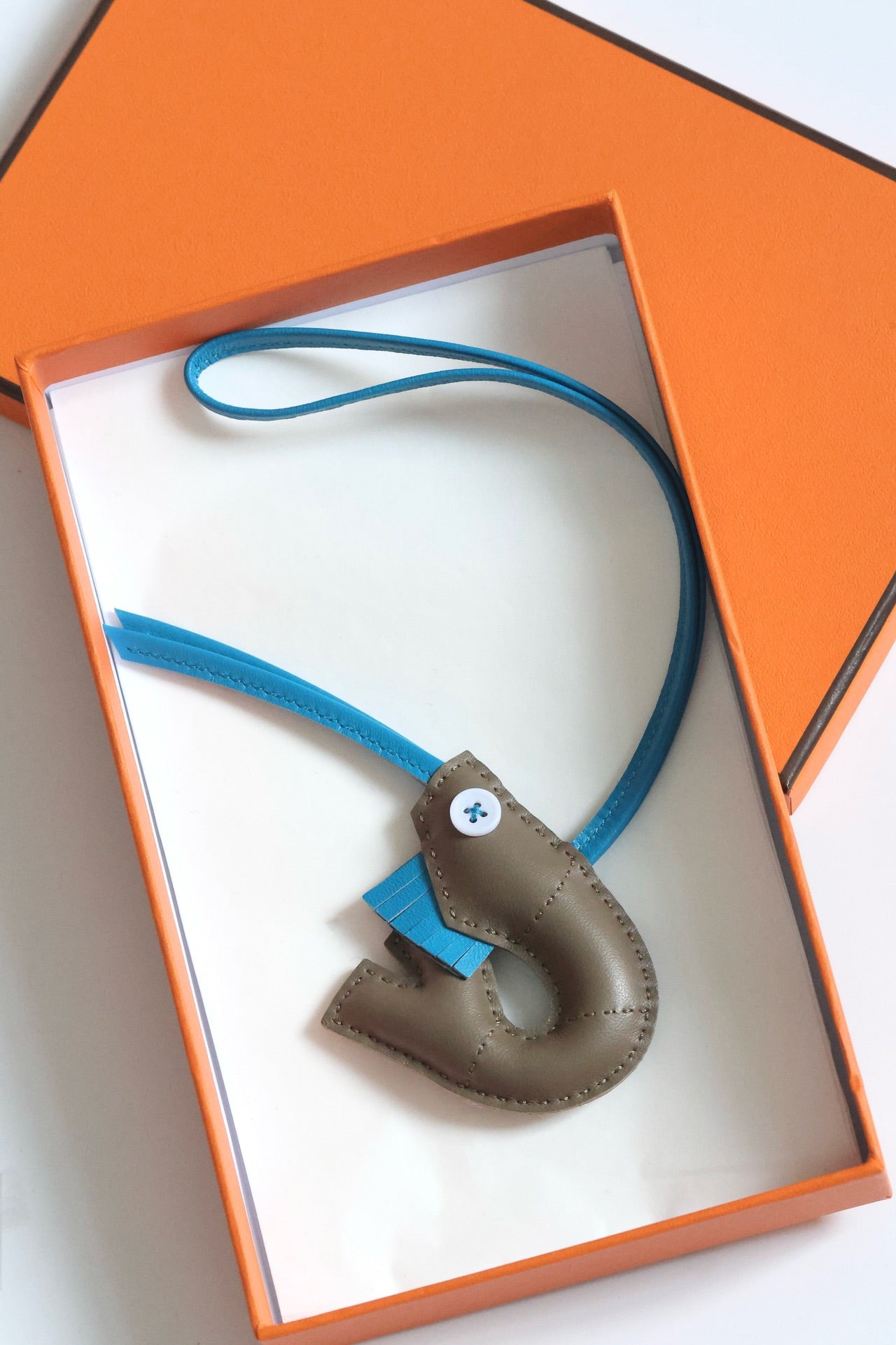 Hermes pendant 小虾米挂件