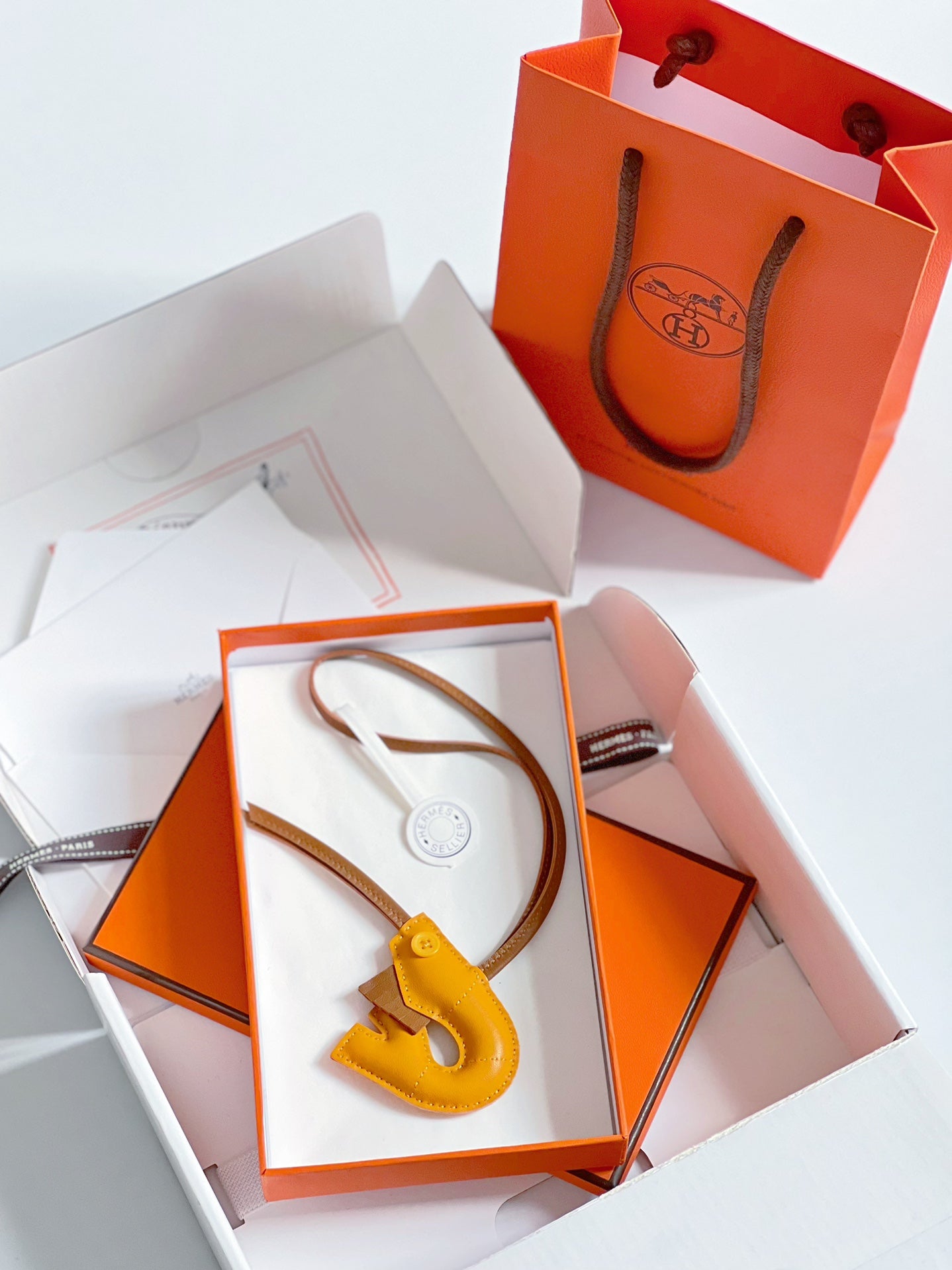 Hermes pendant 小虾米挂件
