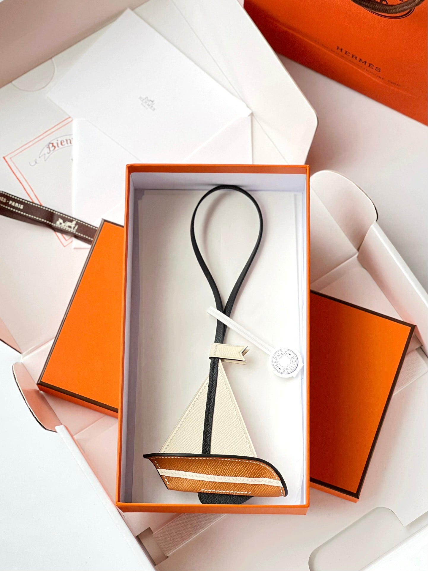Hermes pendant 小帆船挂件