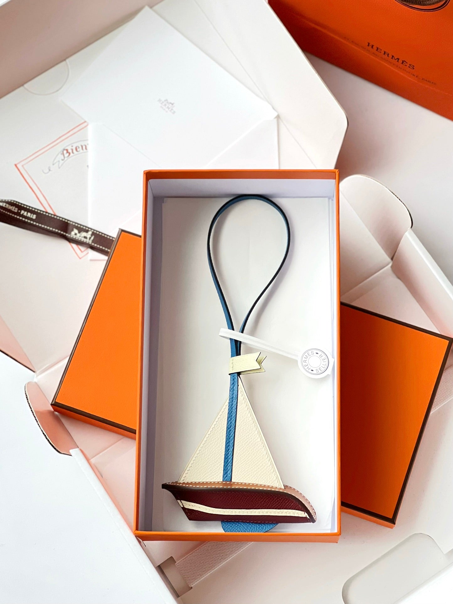 Hermes pendant 小帆船挂件