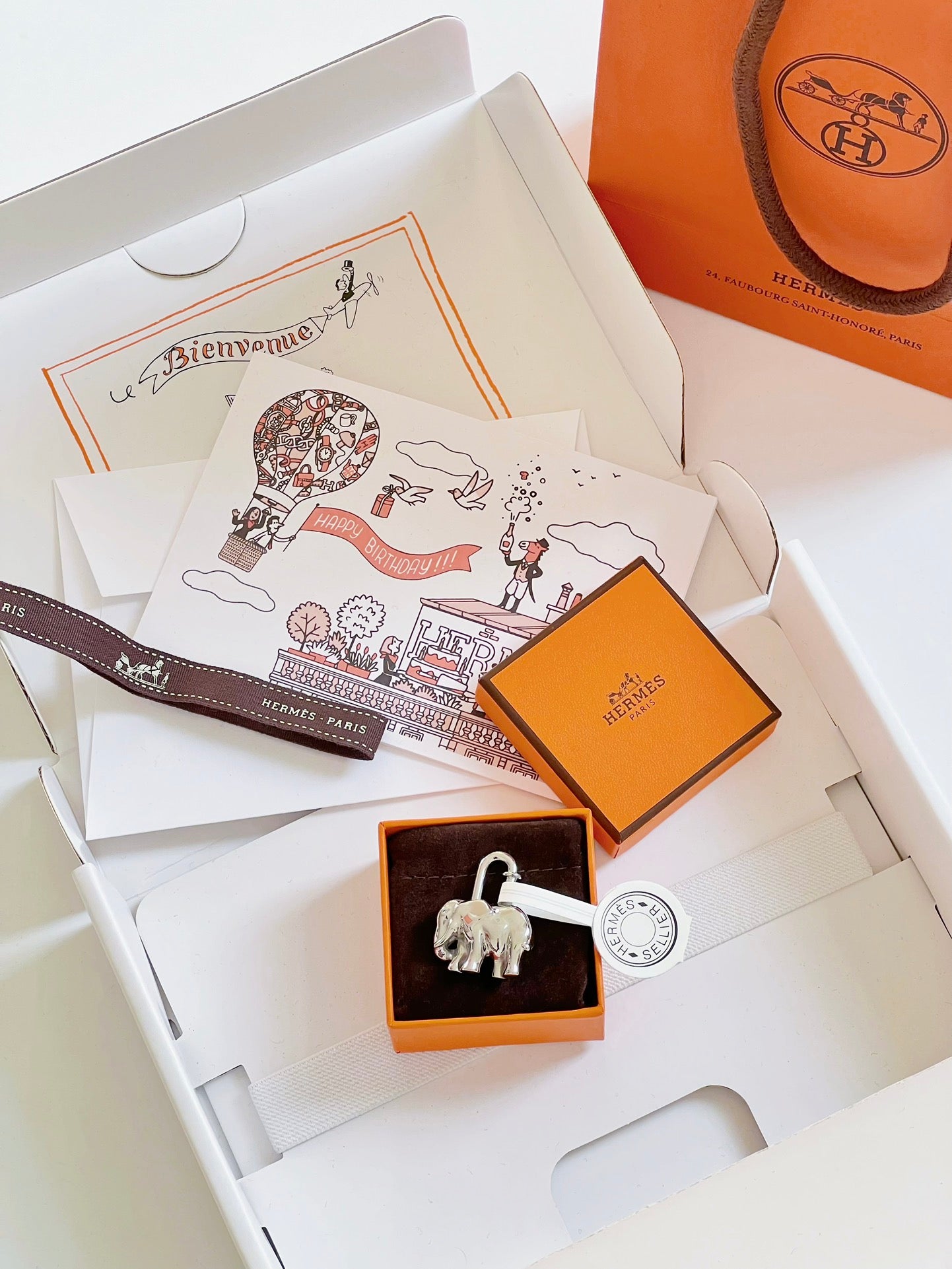 Hermes pendant 金属锁头