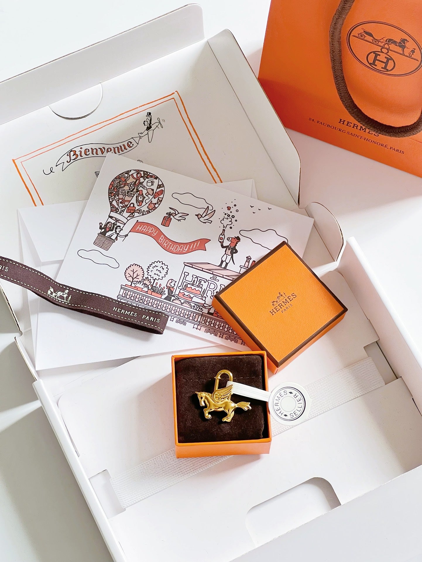 Hermes pendant 金属锁头