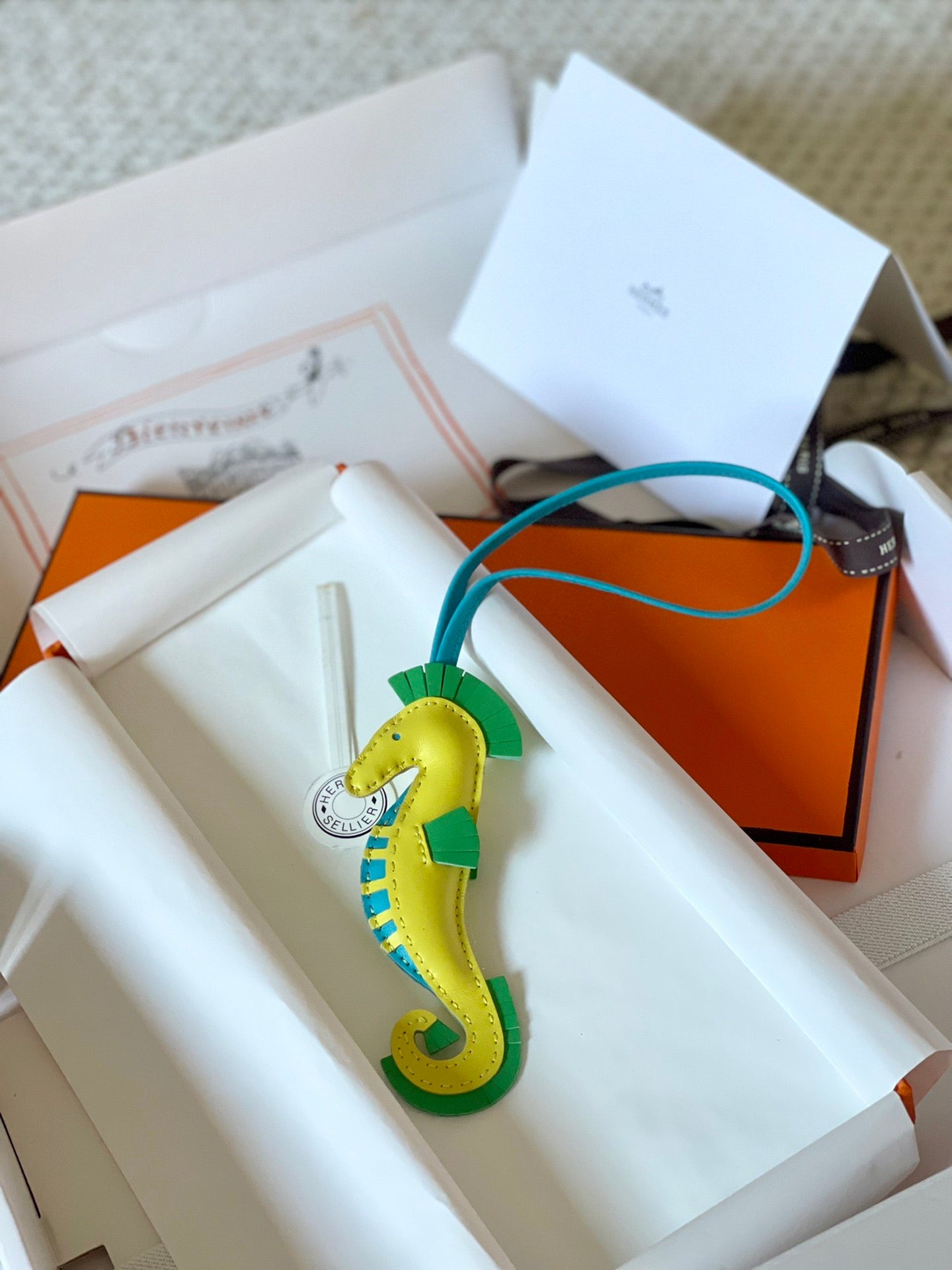 Hermes pendant 海马小挂件