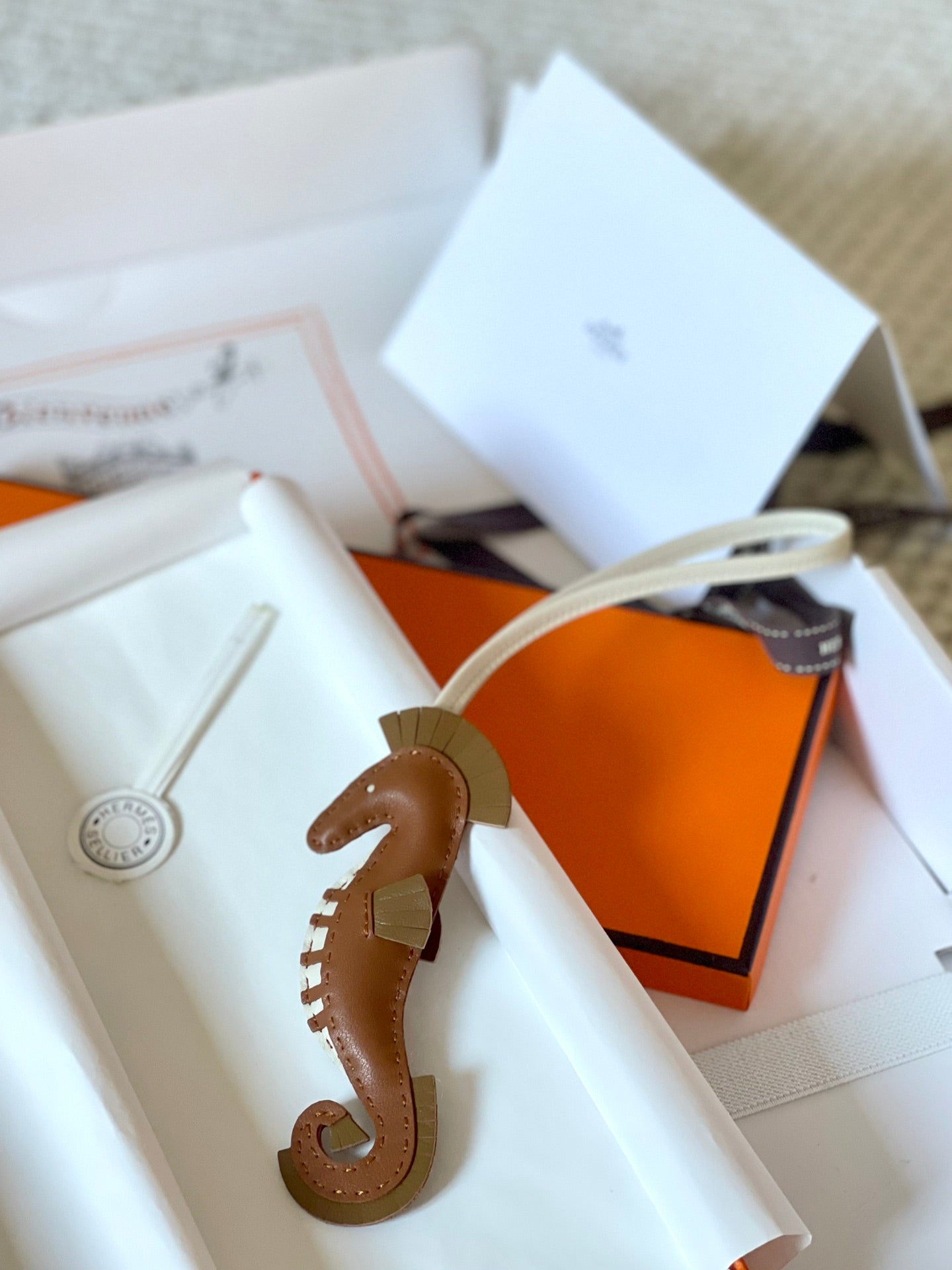 Hermes pendant 海马小挂件