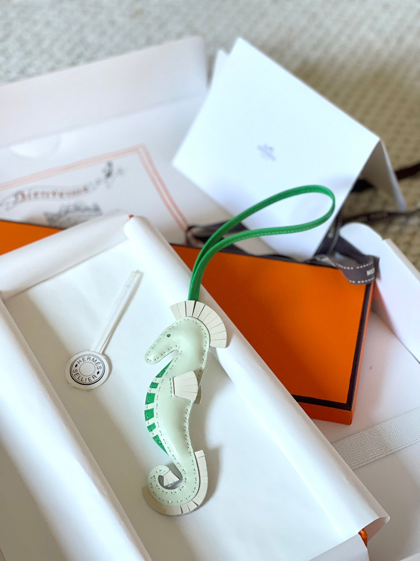 Hermes pendant 海马小挂件