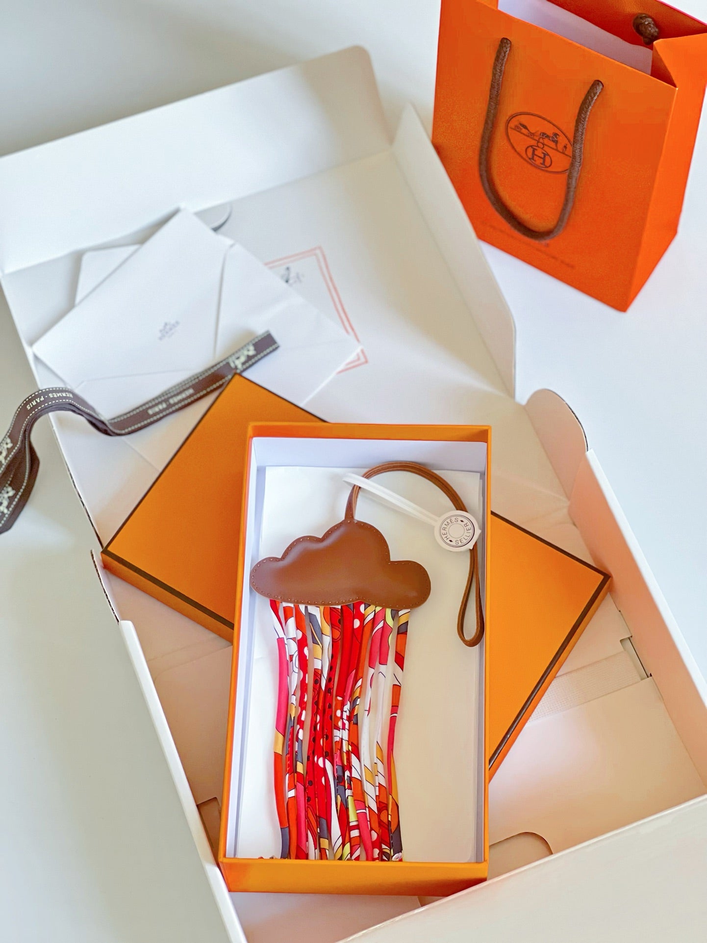 Hermes pendant 云朵小挂件