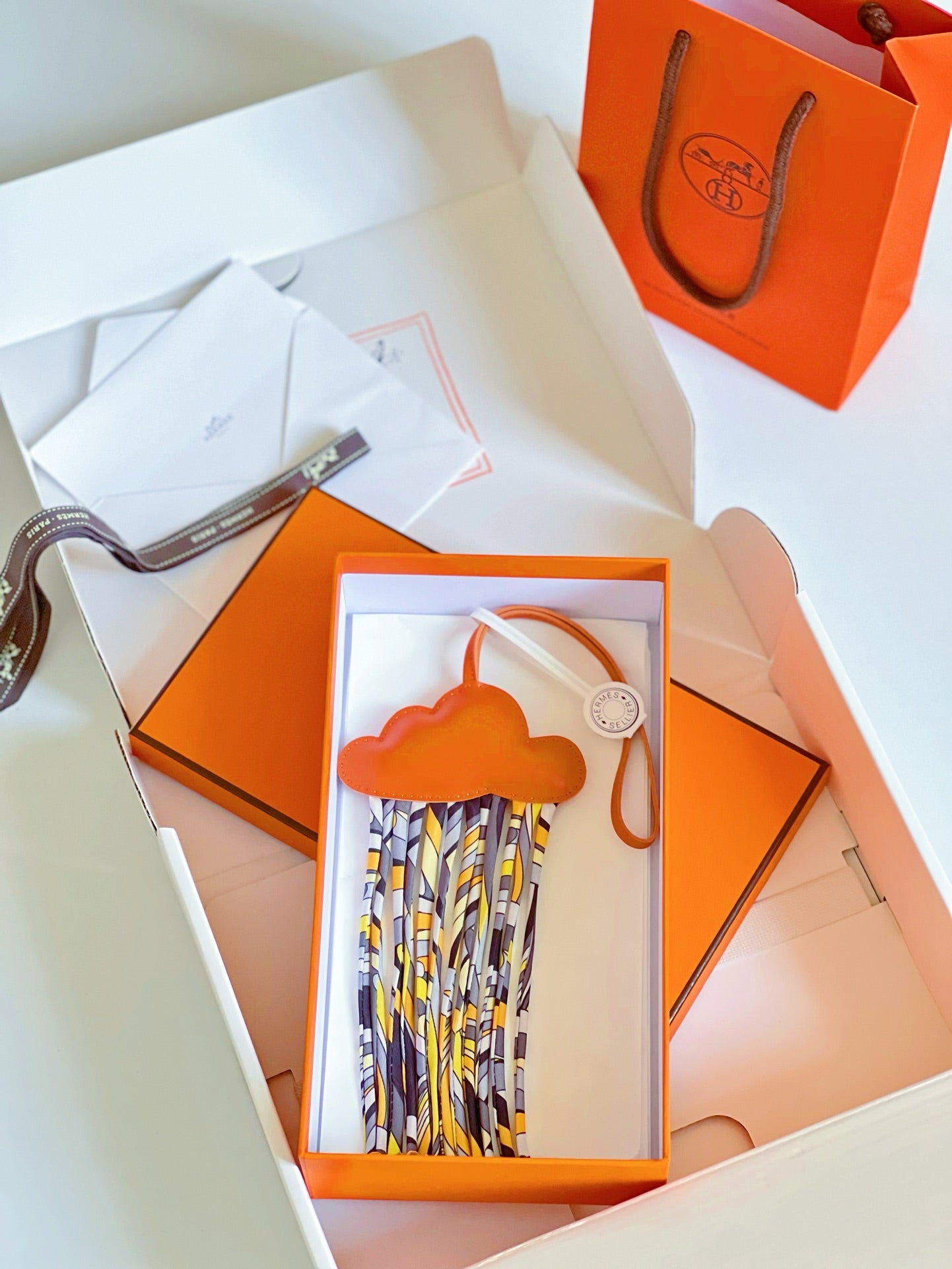 Hermes pendant 云朵小挂件