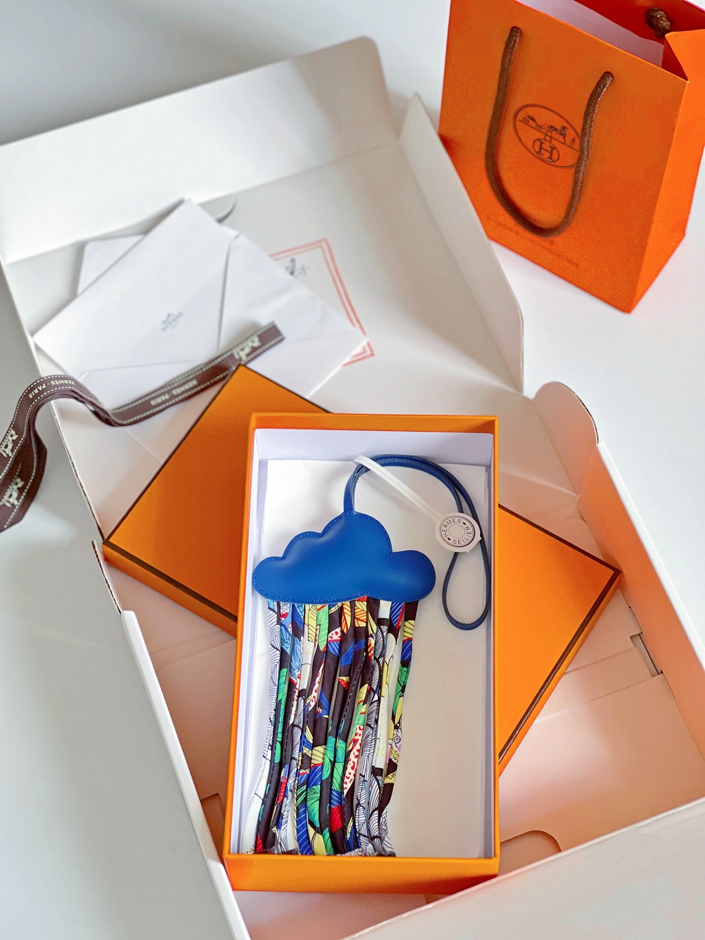Hermes pendant 云朵小挂件