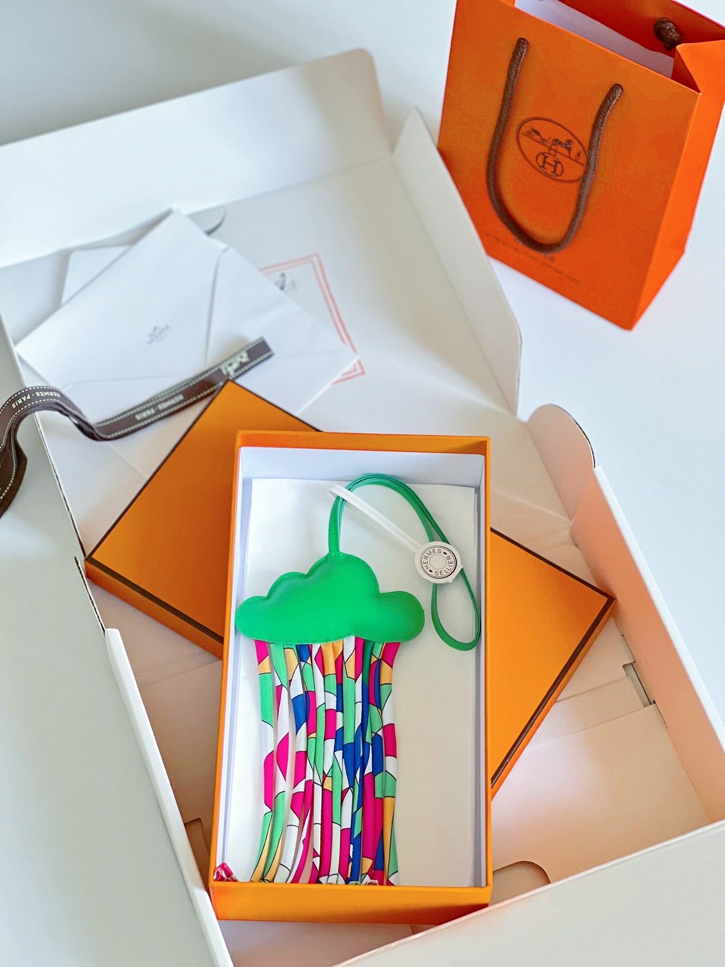 Hermes pendant 云朵小挂件