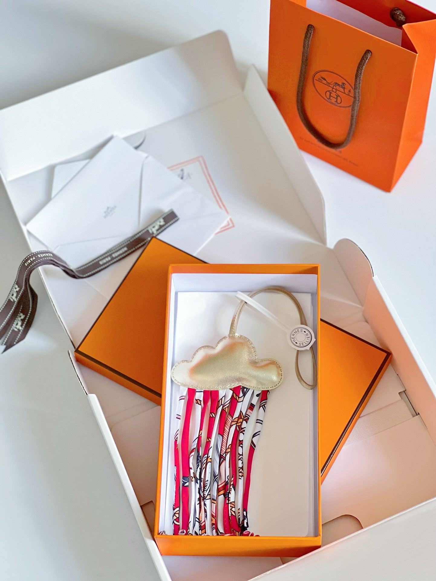 Hermes pendant 云朵小挂件