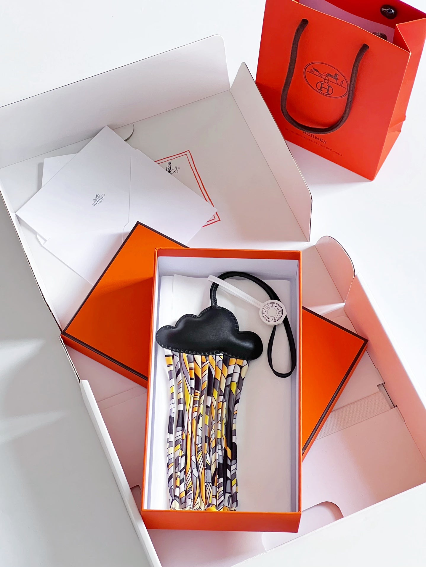 Hermes pendant 云朵小挂件