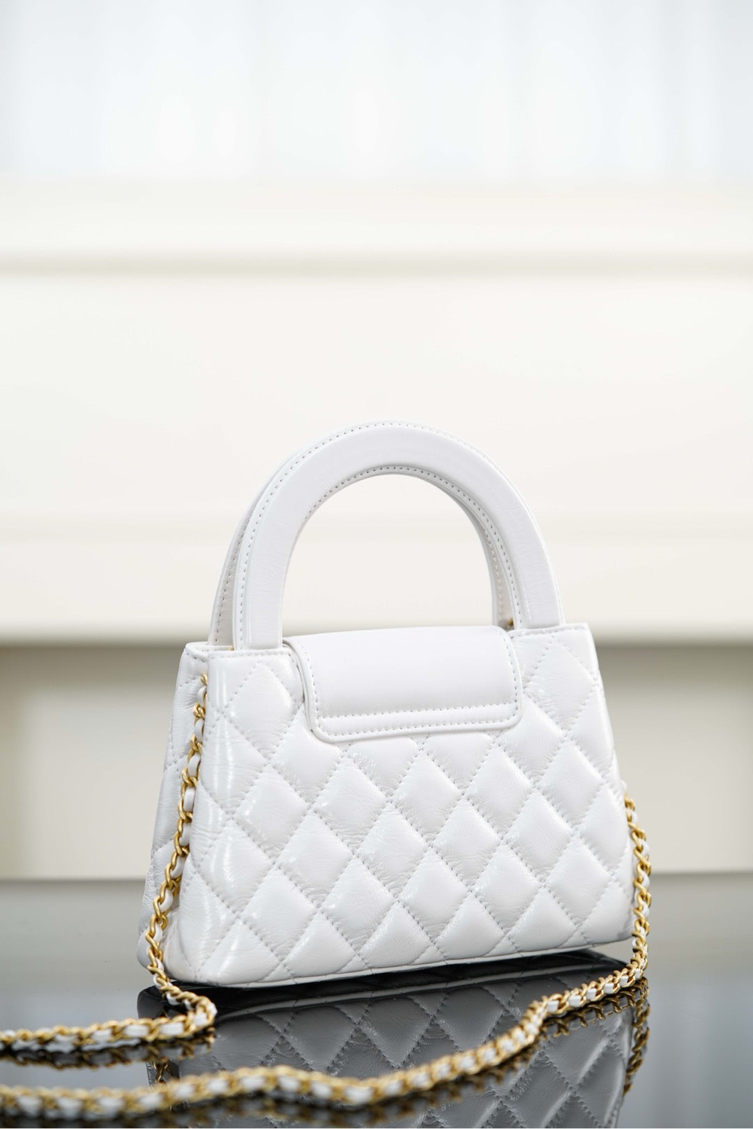 Chanel 𝟮𝟯K Kelly手柄包 白色 大号