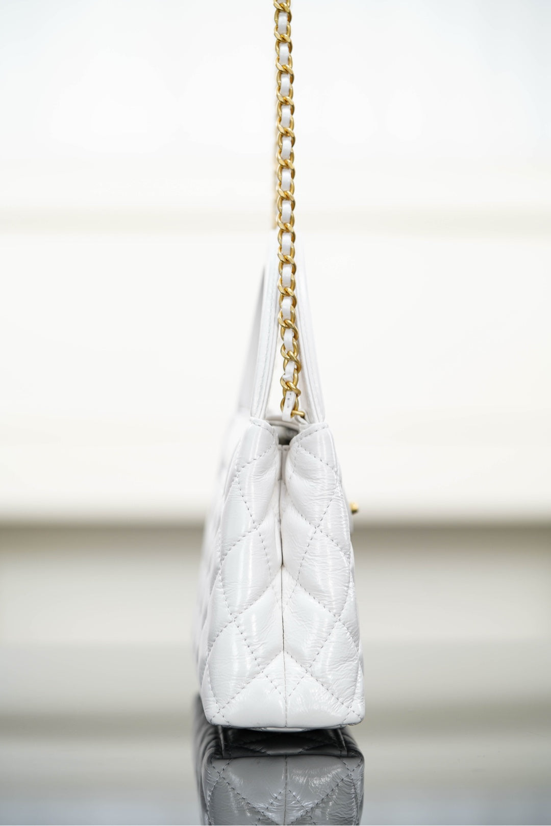 Chanel 𝟮𝟯K Kelly手柄包 白色 大号