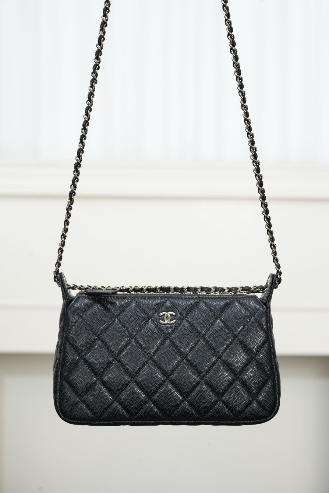 Chanel 𝟐𝟓𝐀隐藏款 麻将包 黑金