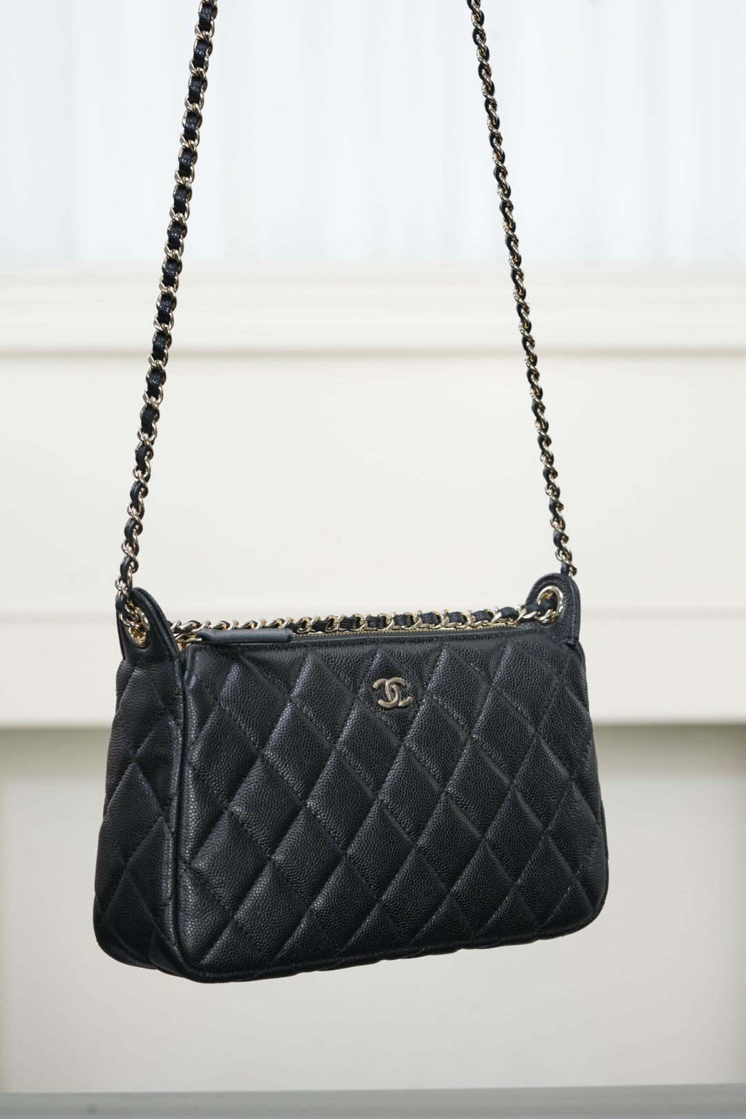 Chanel 𝟐𝟓𝐀隐藏款 麻将包 黑金