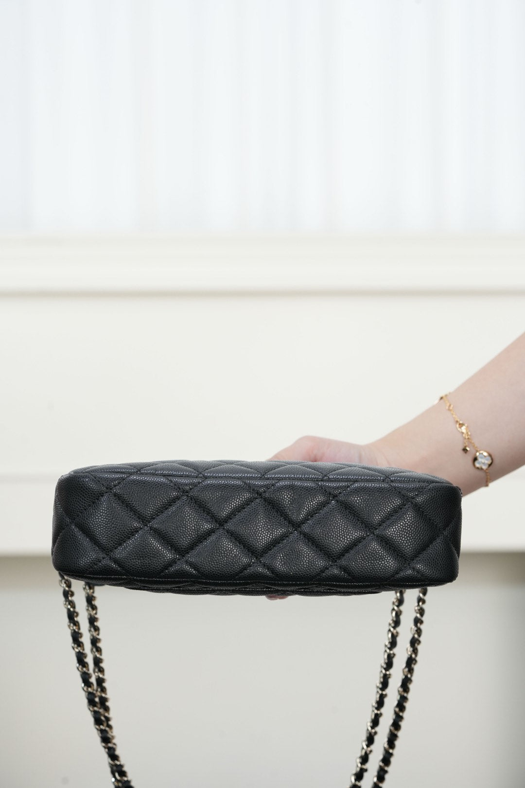 Chanel 𝟐𝟓𝐀隐藏款 麻将包 黑金