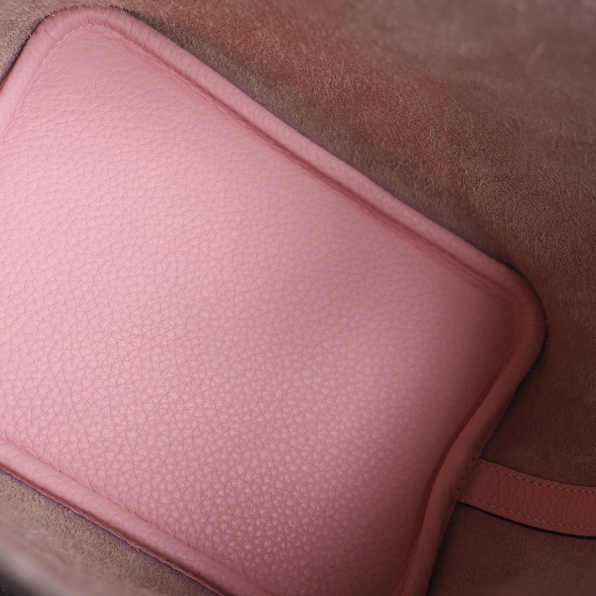Hermes Picotin 18cm 3Q/樱花粉/Rose Sakura Clemence leather Palladium hardware