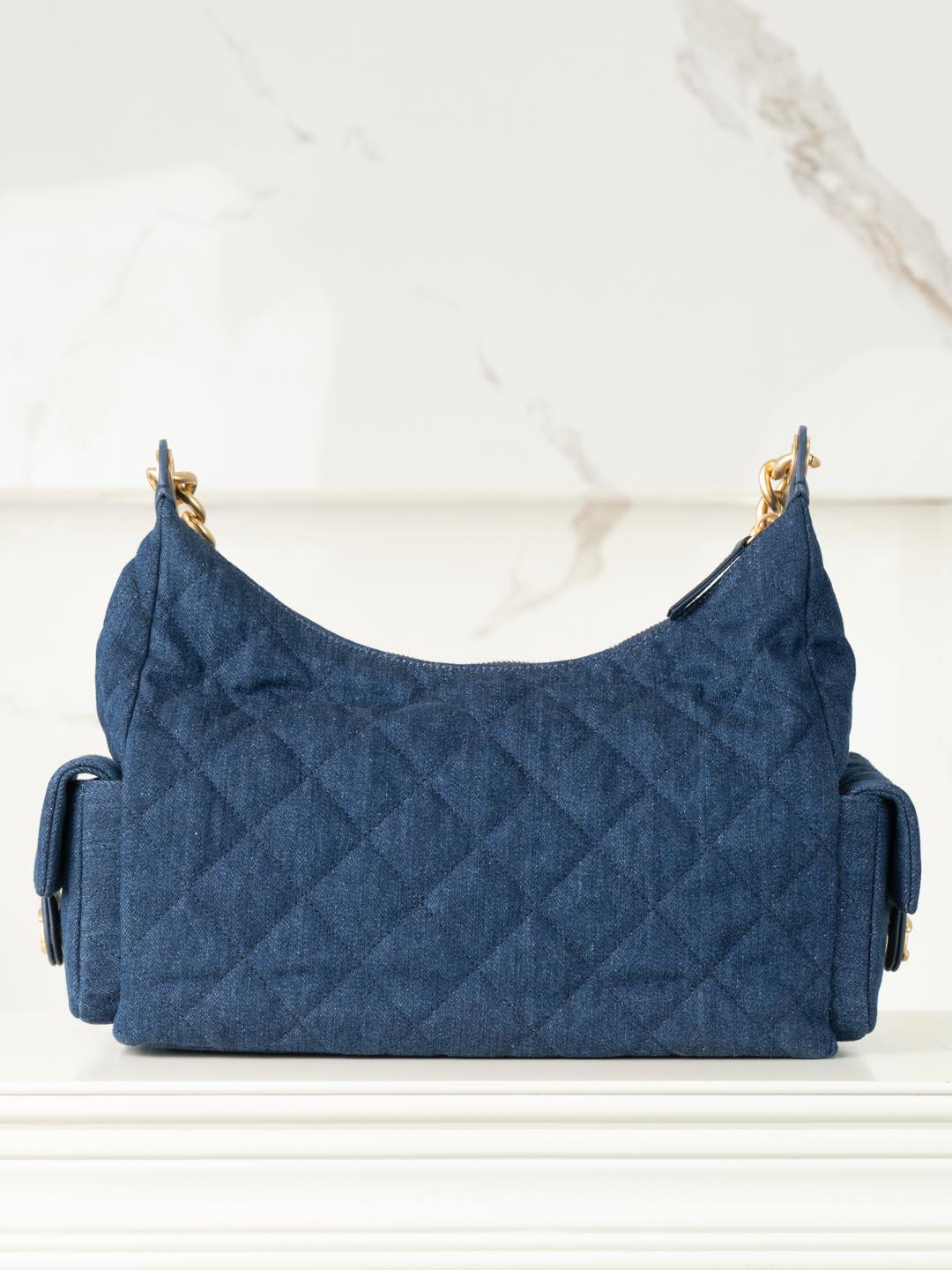 CHANEL 𝟐𝟓𝐜 爆款牛仔𝐡𝐨𝐛𝐨 嬉皮包 大号👜