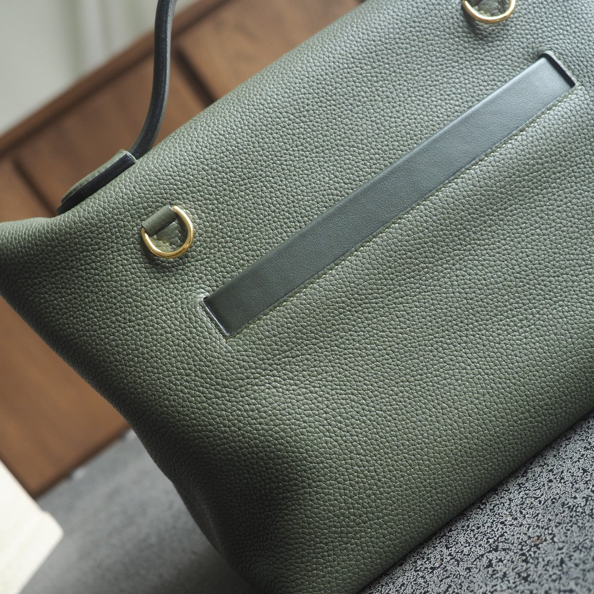 Hermes Kelly 2424 V6/丛林绿/Canopee Togo leather Gold hardware