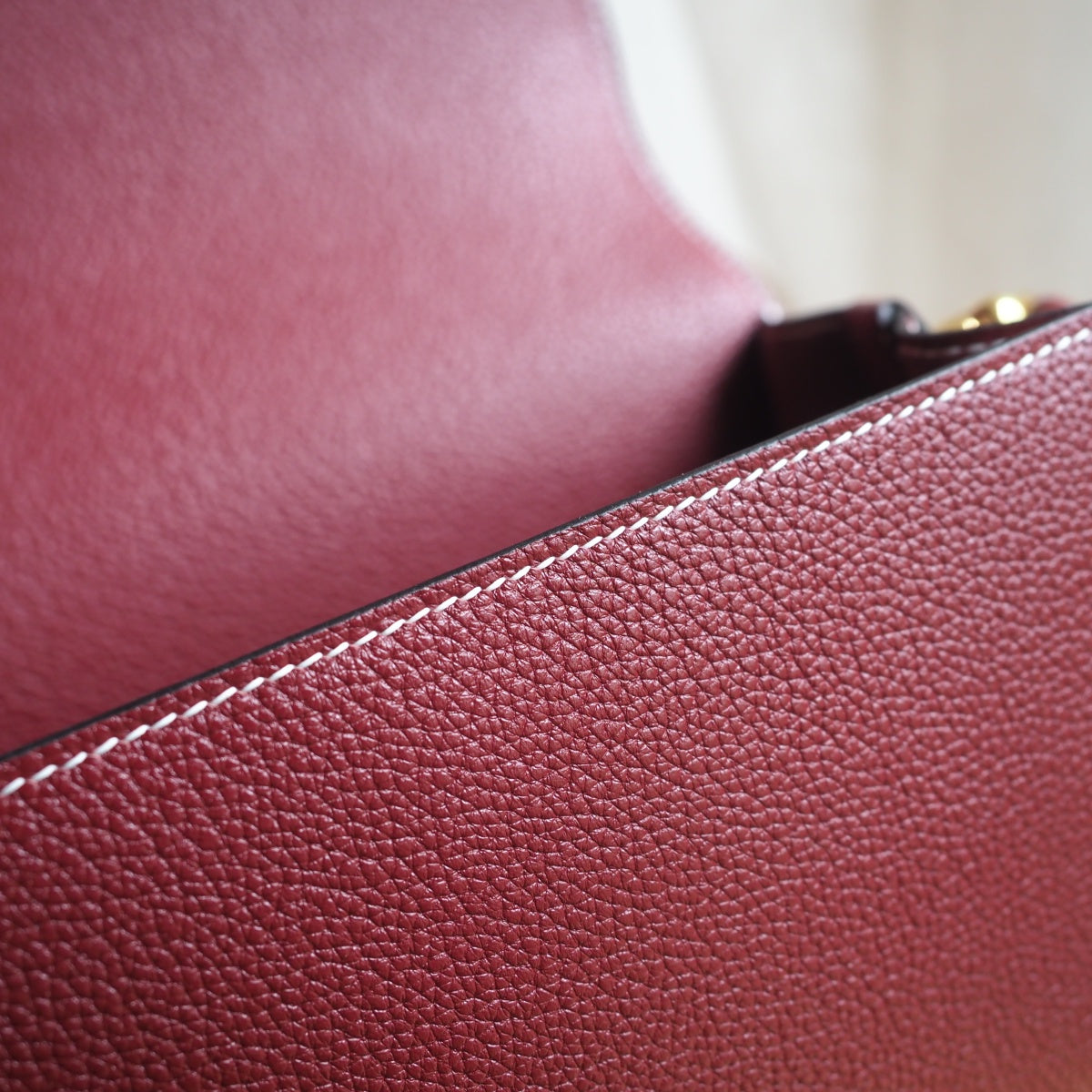 Hermes Roulis 23cm K1/石榴红/Rouge Grenat Evercolor leather Gold hardware