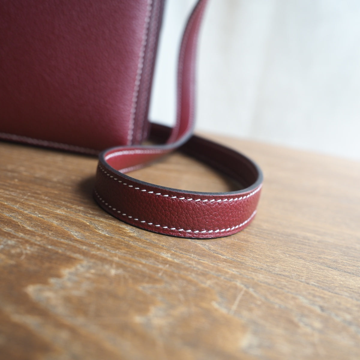 Hermes Roulis 23cm K1/石榴红/Rouge Grenat Evercolor leather Gold hardware