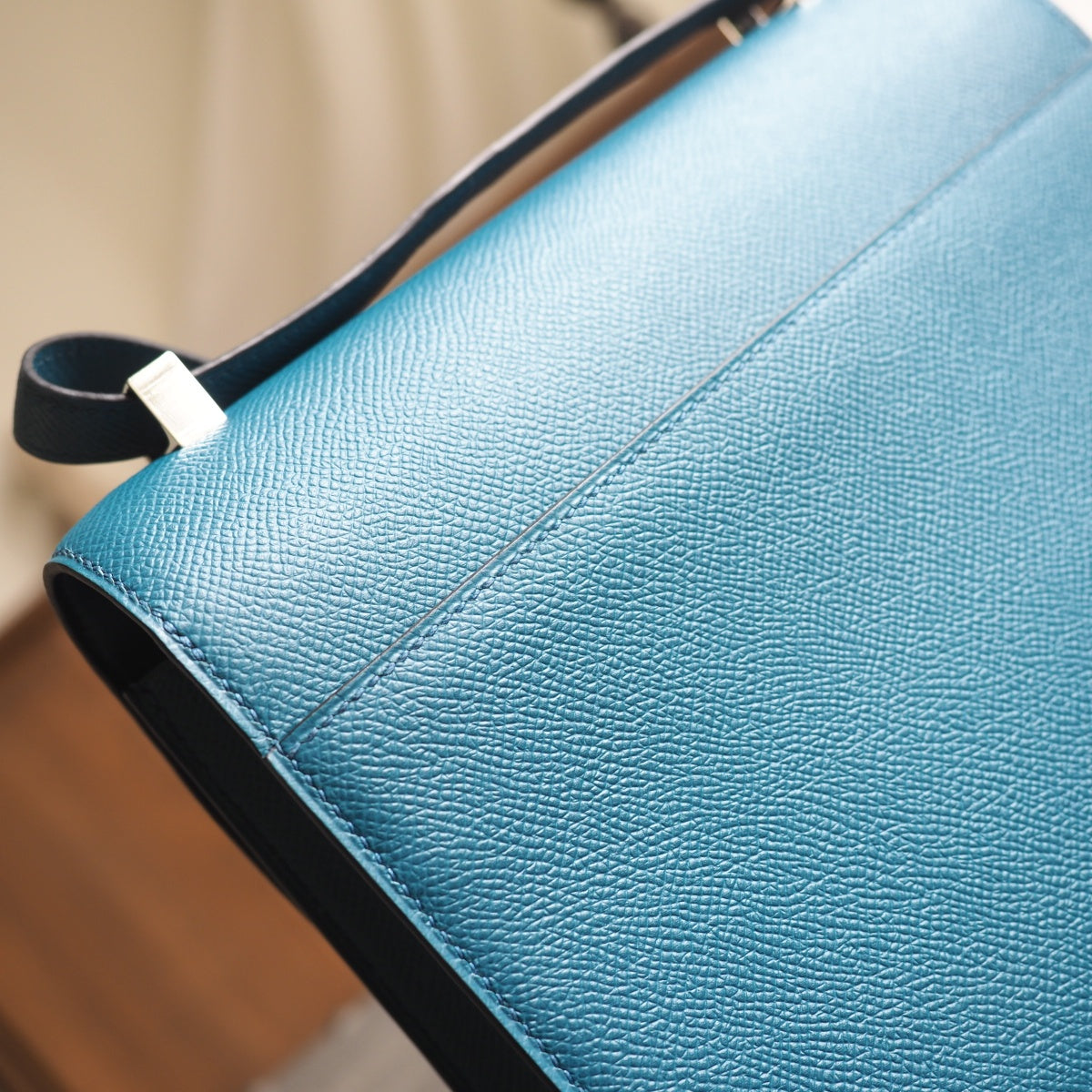 Hermes Verrou 21cm W0/博斯普鲁斯绿/Vert bosphore Epsom leather Palladium hardware