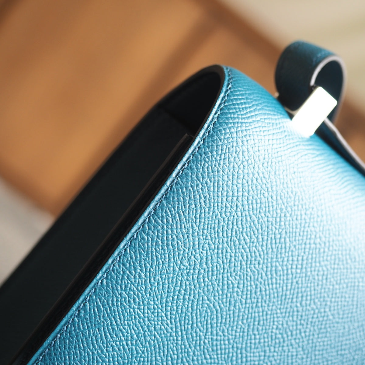 Hermes Verrou 21cm W0/博斯普鲁斯绿/Vert bosphore Epsom leather Palladium hardware