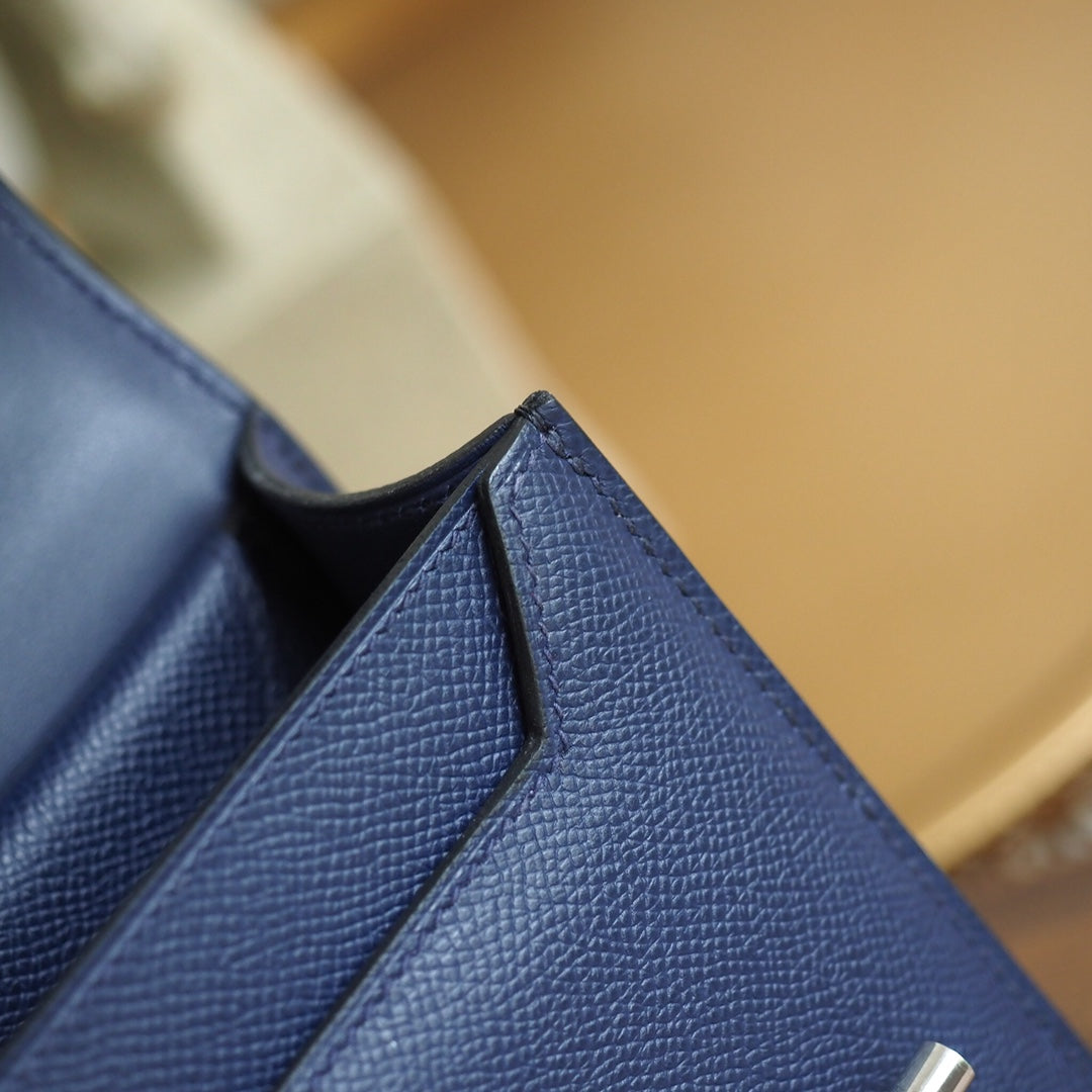 Hermes Verrou 21cm 73/宝石蓝/Blue SaPhir Epsom leather Palladium hardware