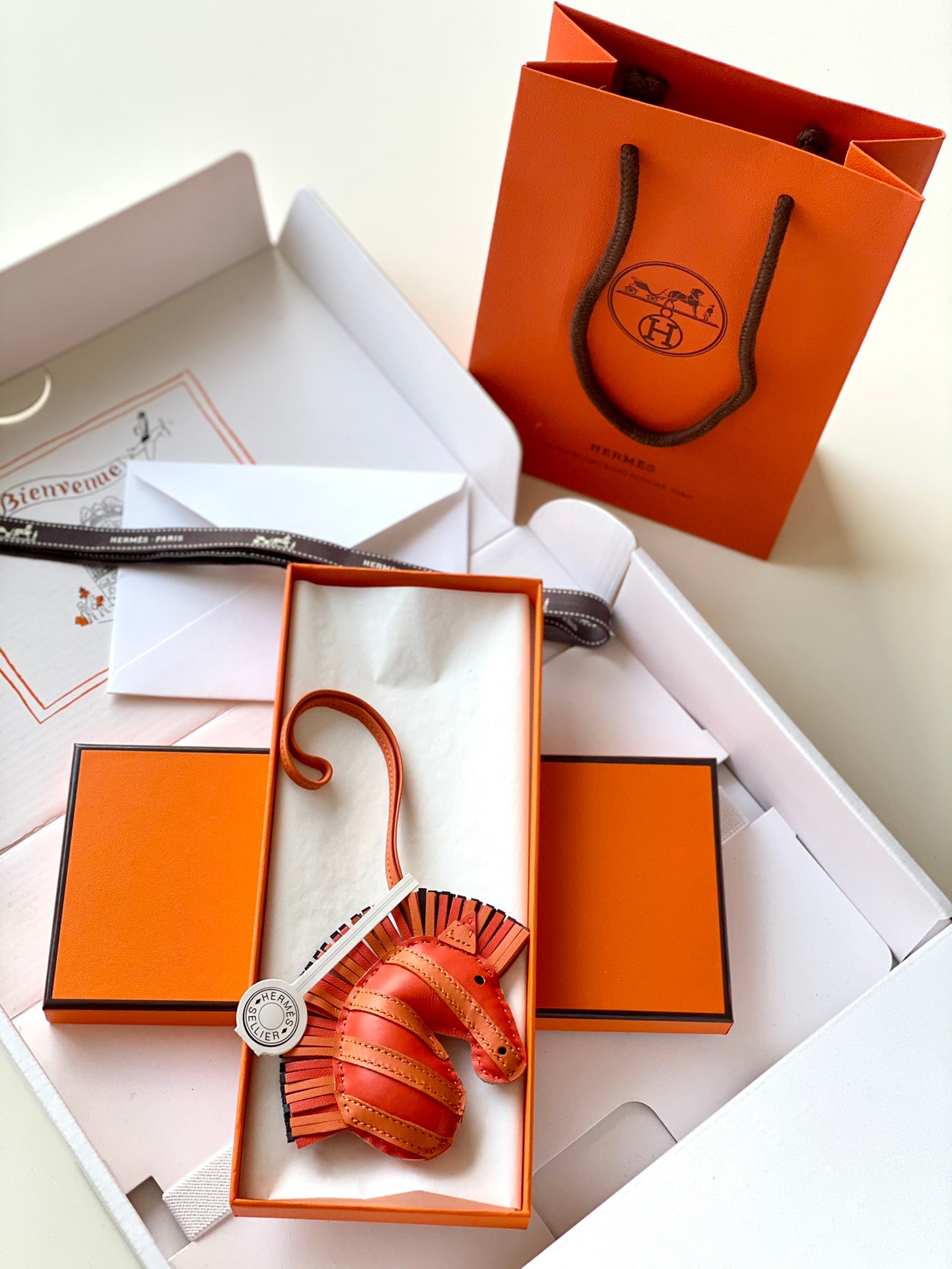 Hermes pendant 斑马头小挂件