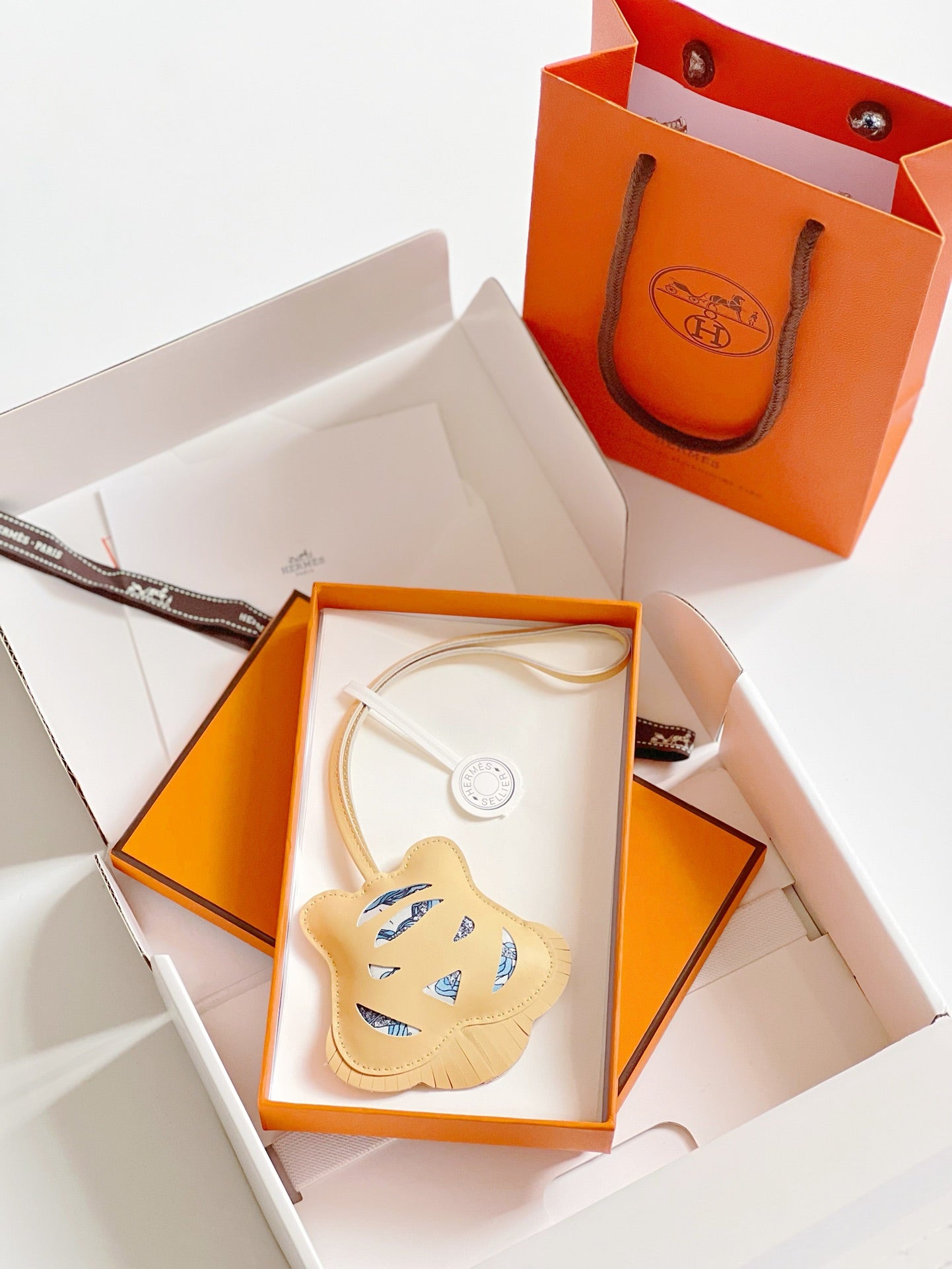 Hermes pendant 小老虎头挂件