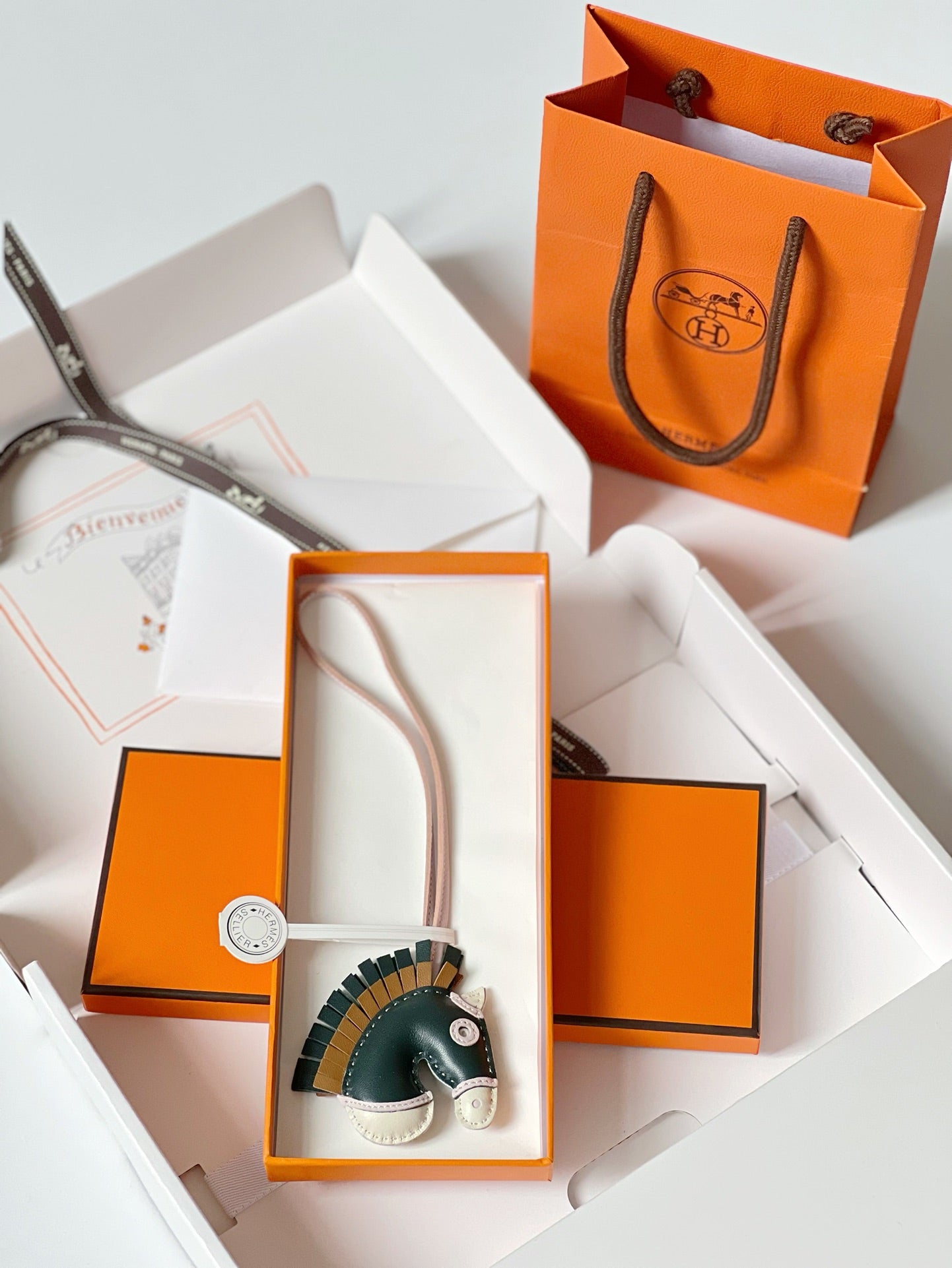 Hermes pendant 小马头挂件
