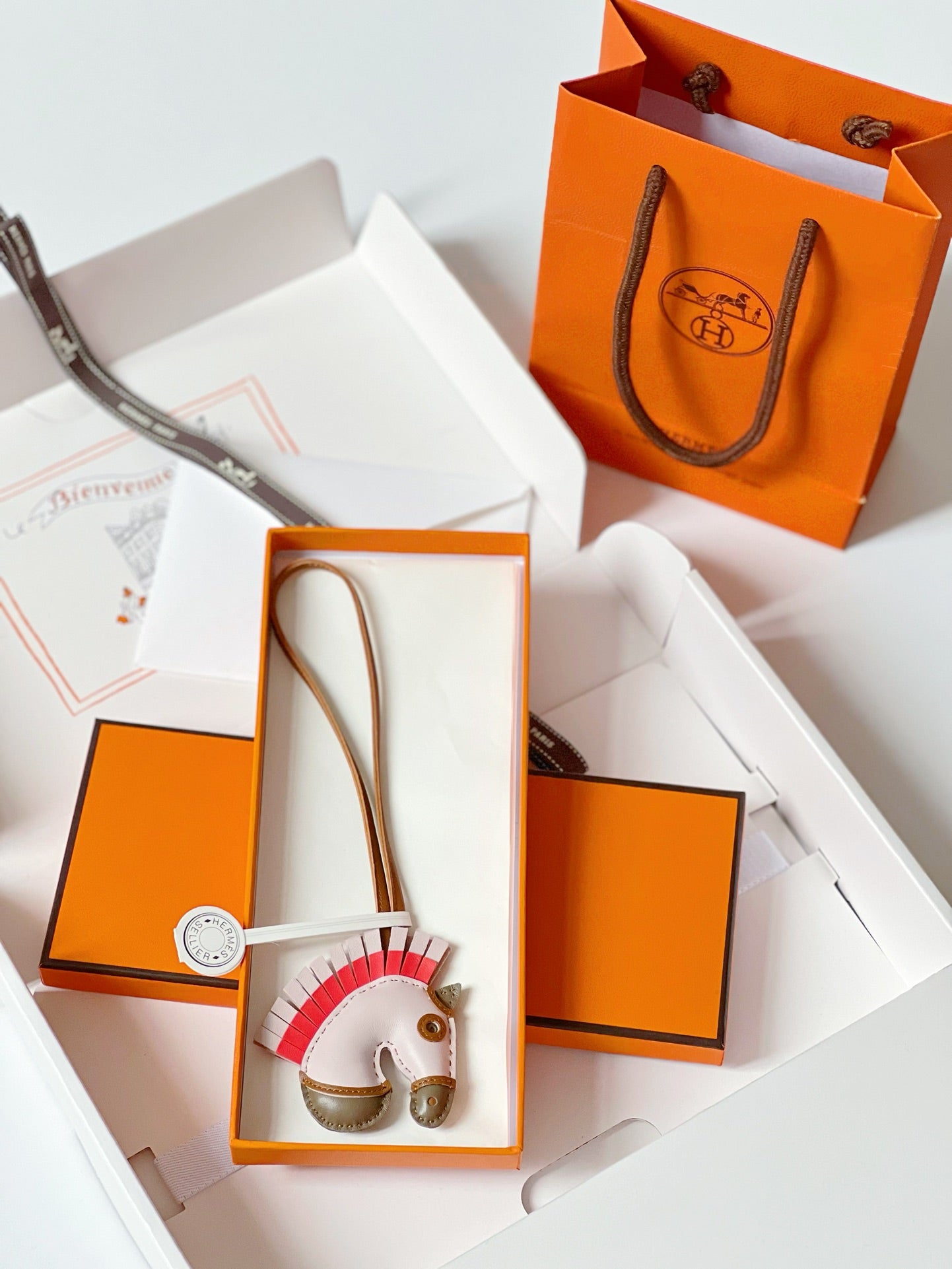 Hermes pendant 小马头挂件