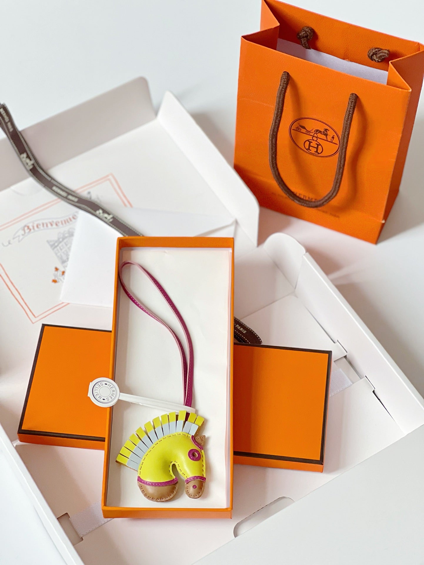 Hermes pendant 小马头挂件
