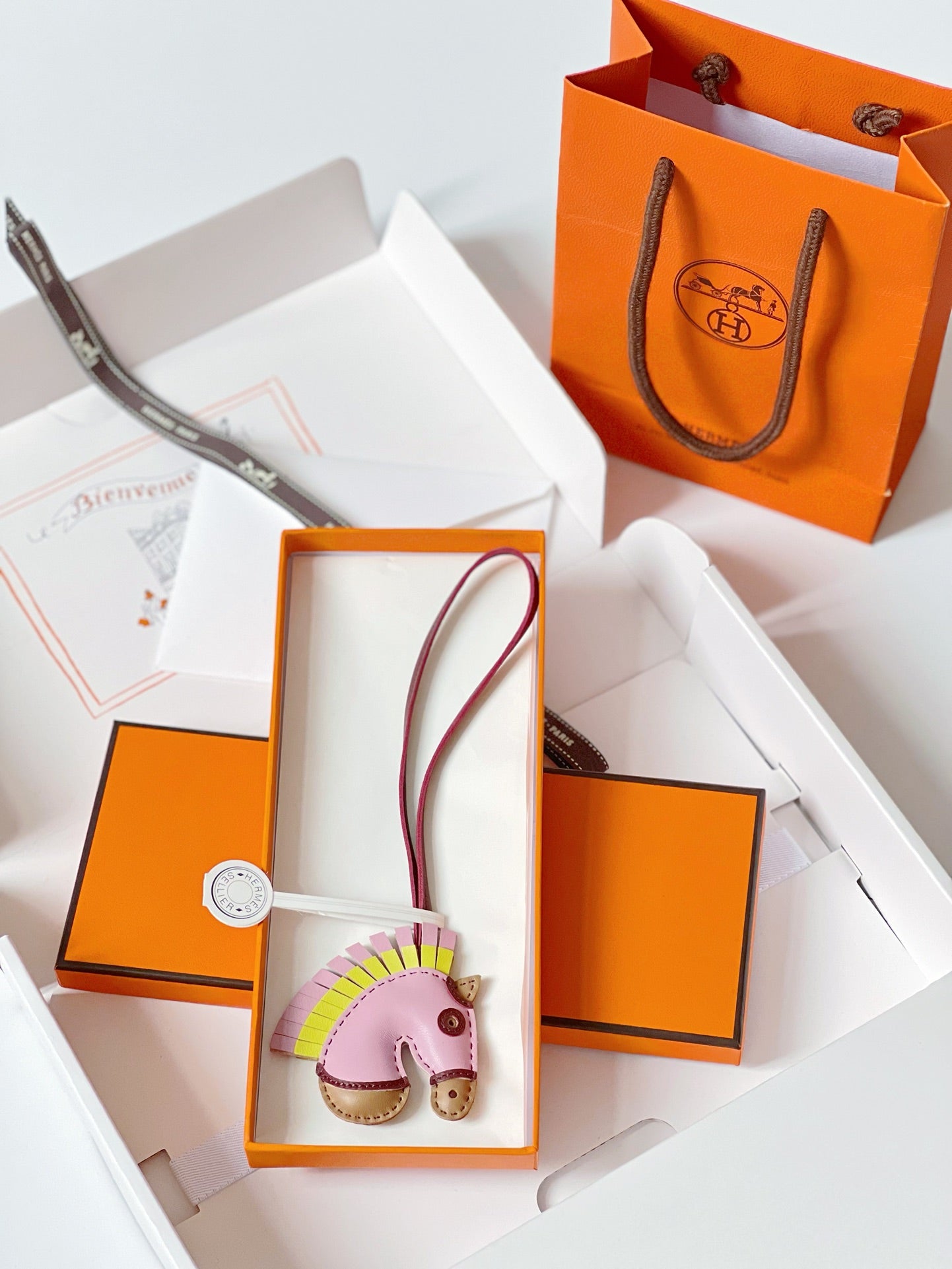 Hermes pendant 小马头挂件