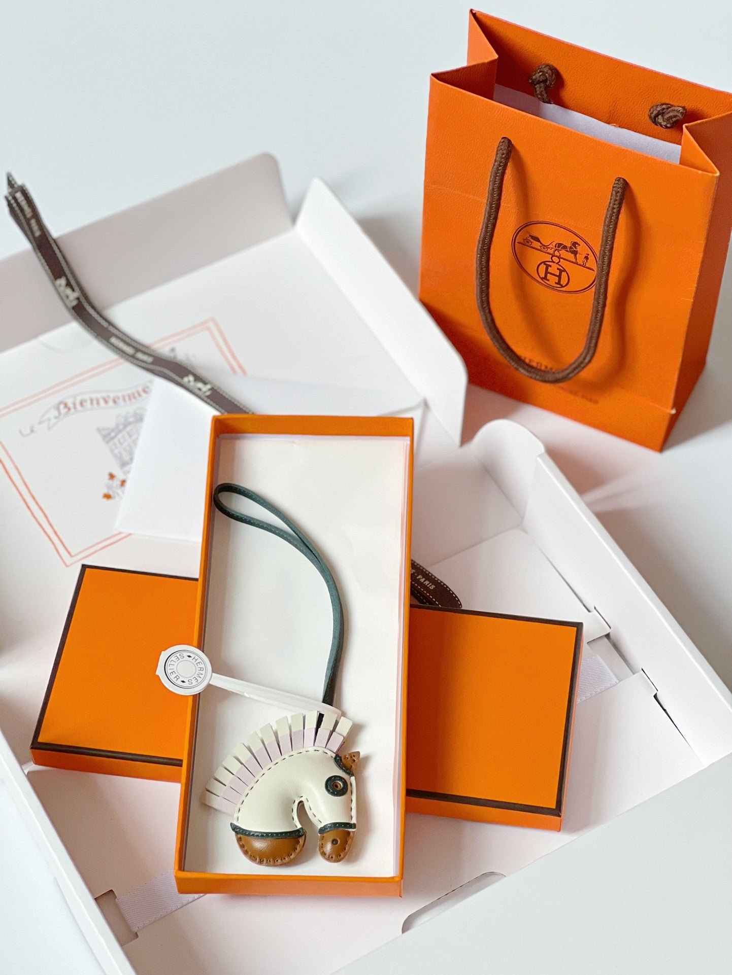 Hermes pendant 小马头挂件