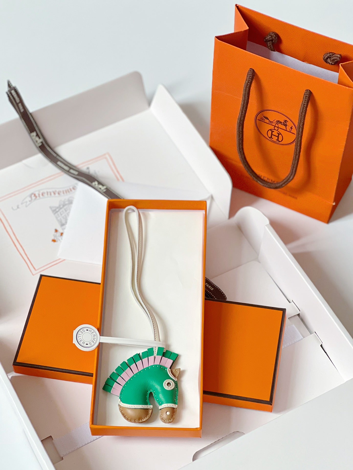 Hermes pendant 小马头挂件