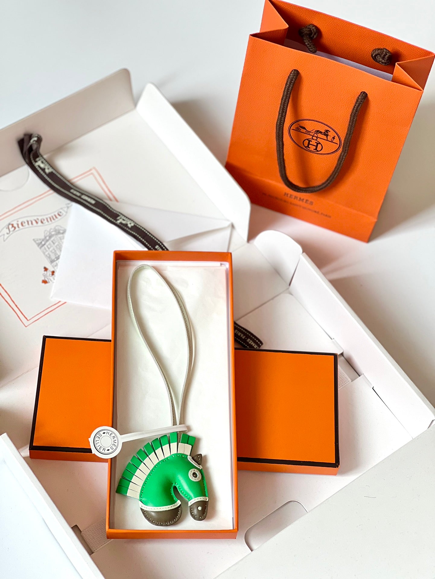Hermes pendant 小马头挂件
