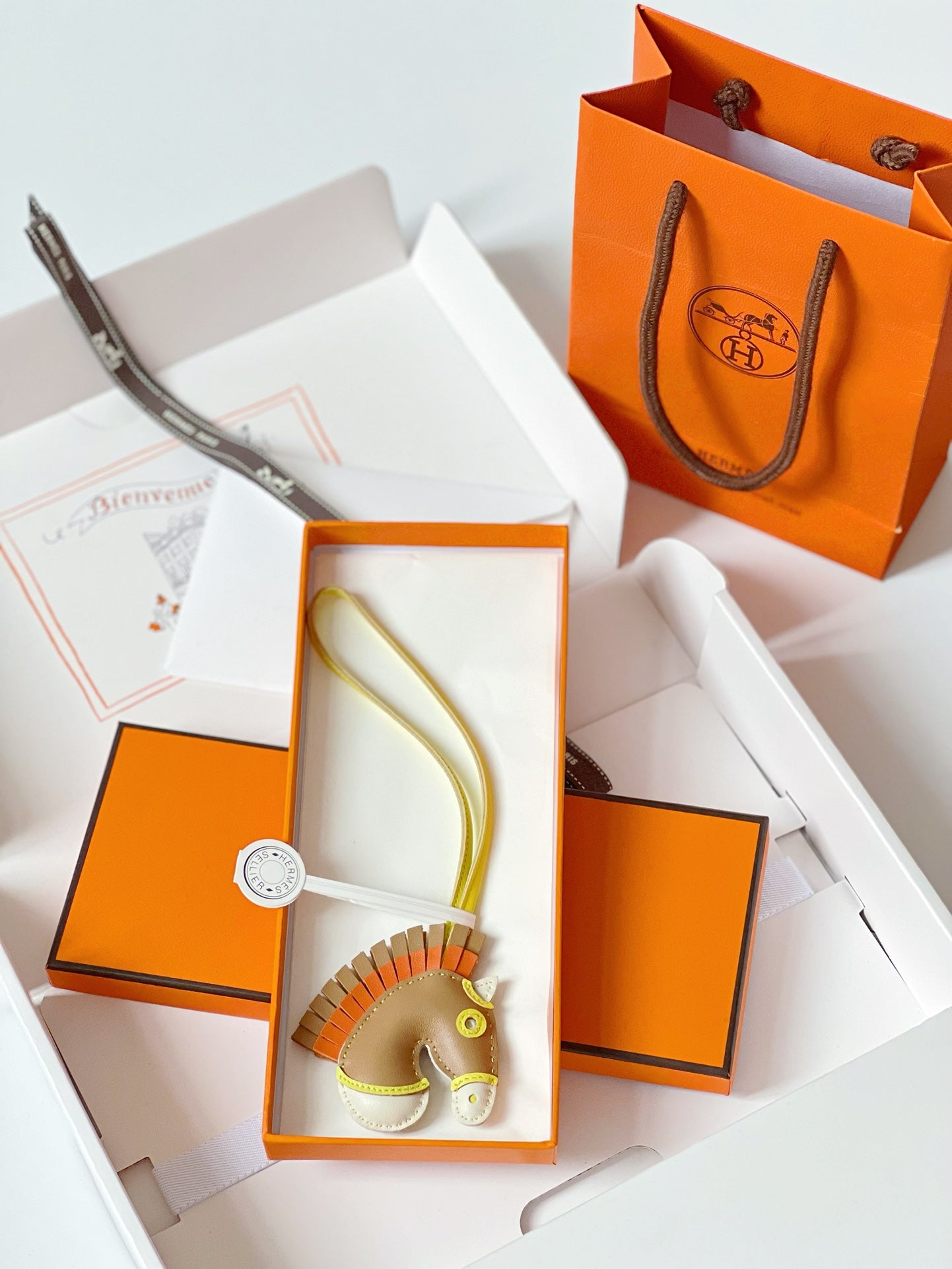 Hermes pendant 小马头挂件