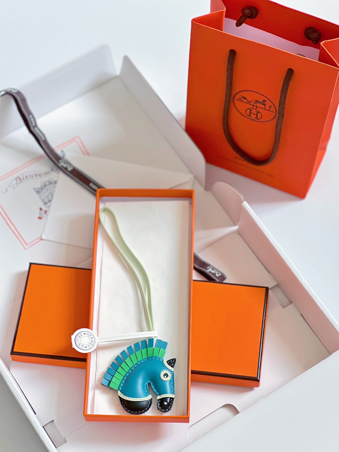 Hermes pendant 小马头挂件