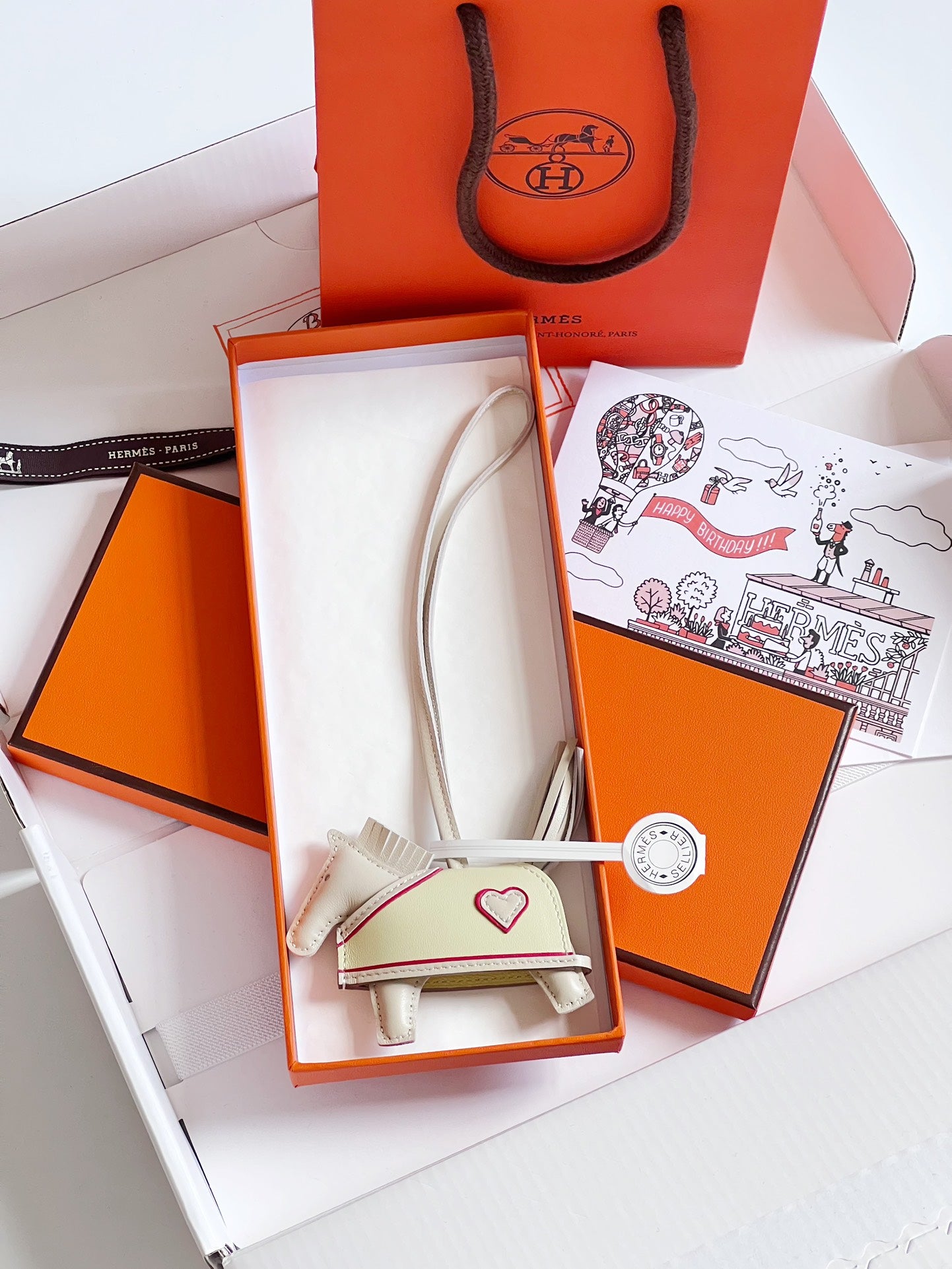 Hermes pendant 小马甲挂件