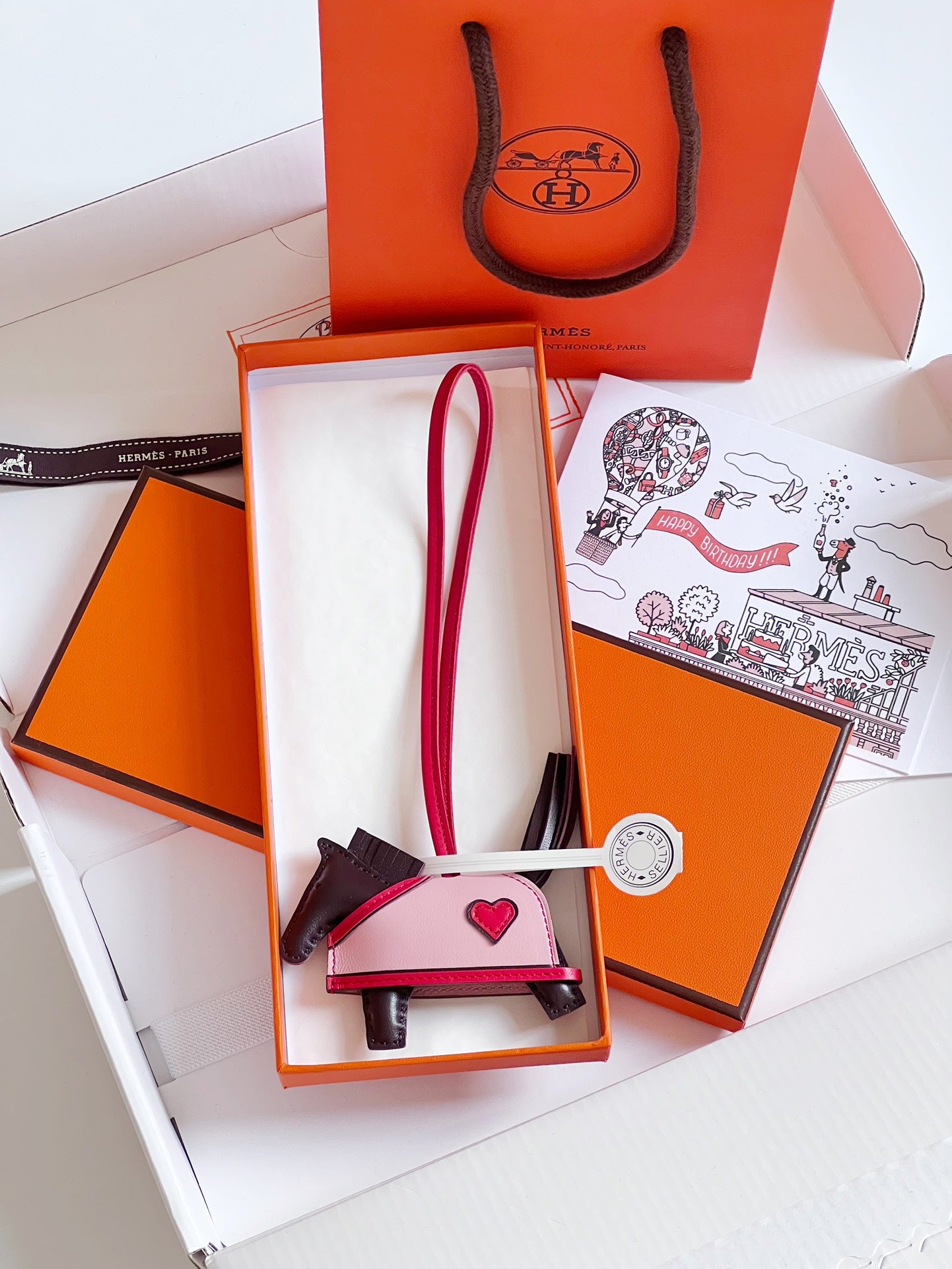 Hermes pendant 小马甲挂件
