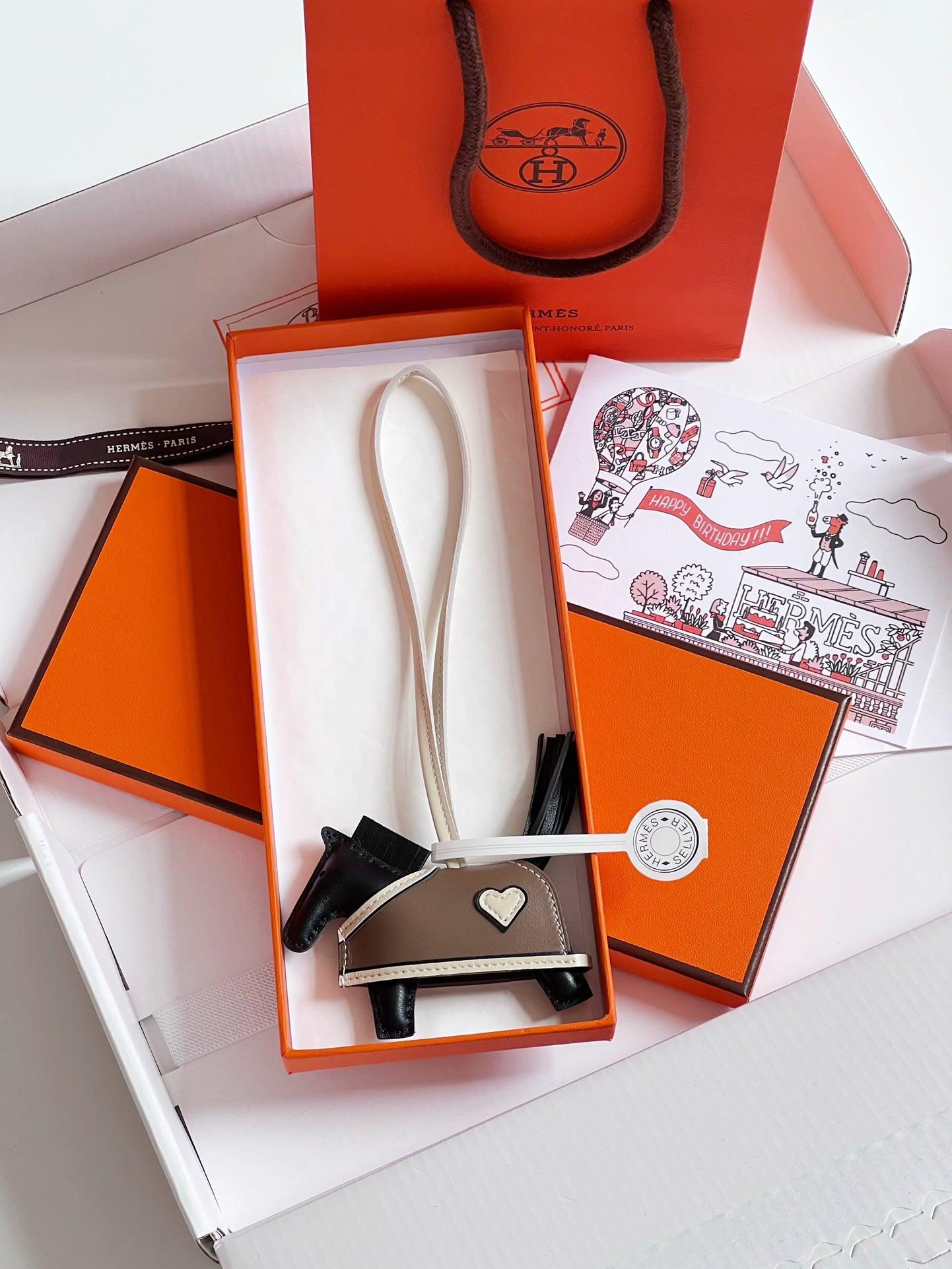 Hermes pendant 小马甲挂件