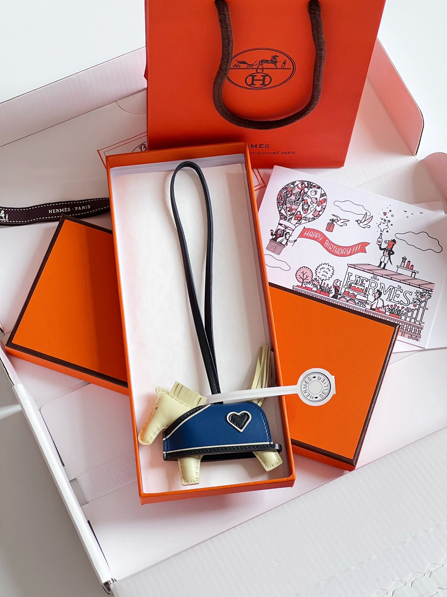Hermes pendant 小马甲挂件