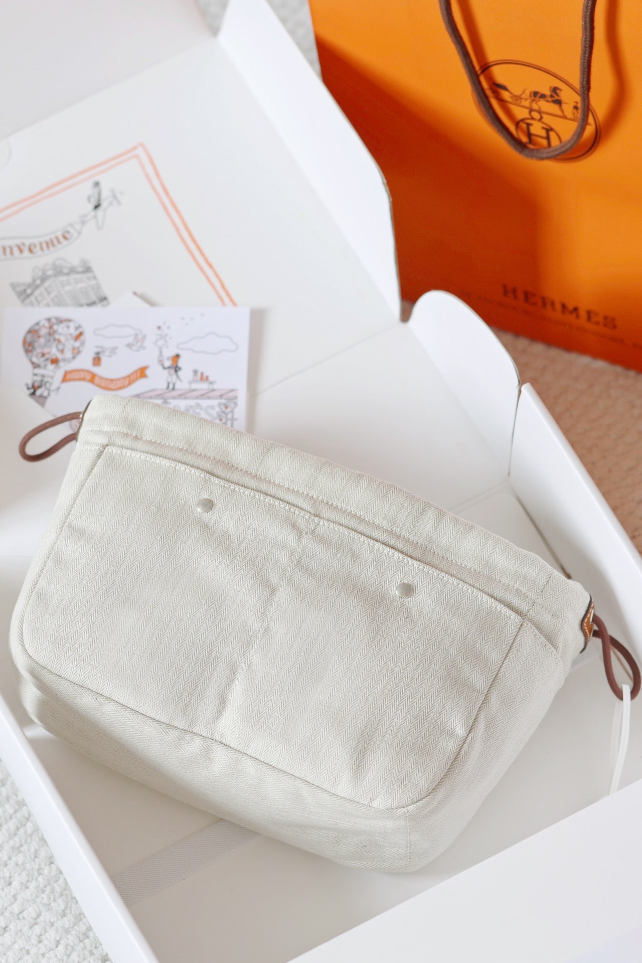 Hermes pendant Bag liner